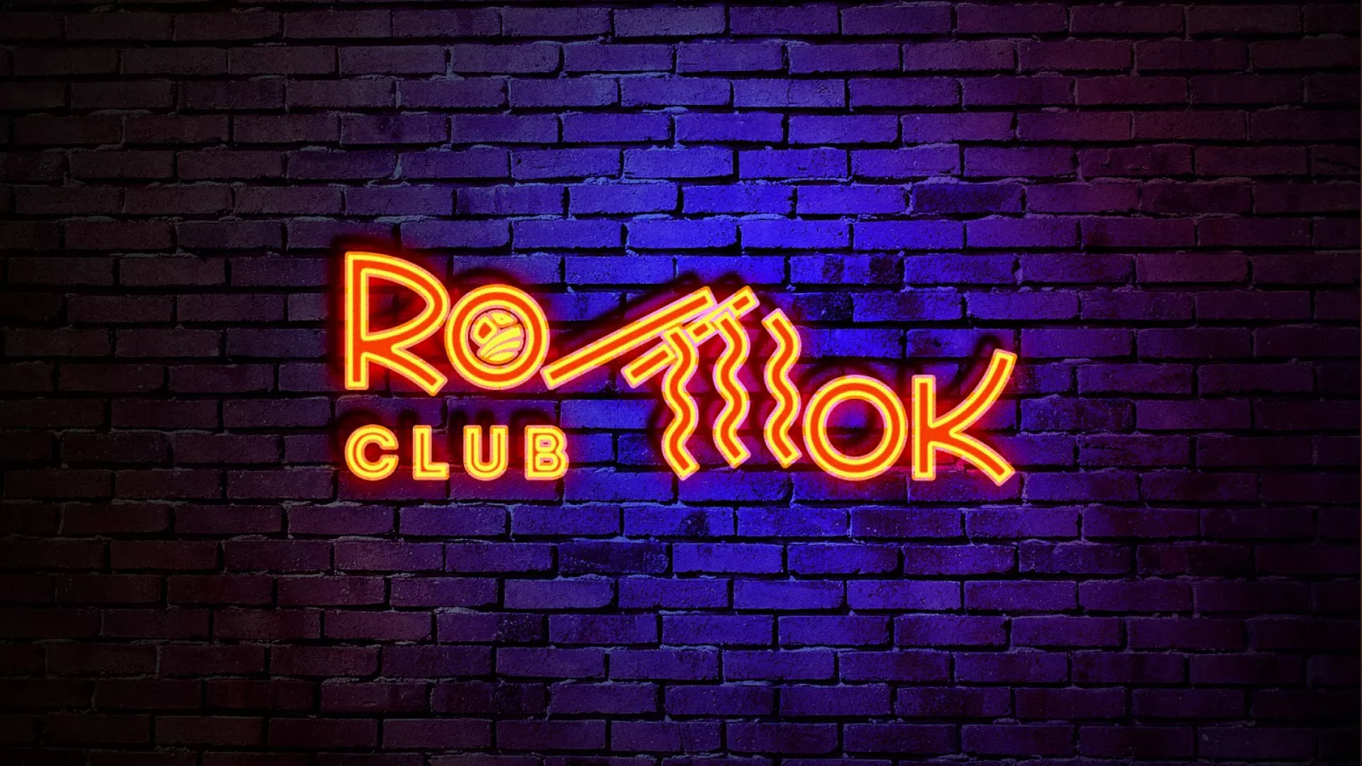Разработка интерьерной вывески суши-бара «Roll Wok Club» в Талице